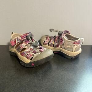 Keen Jennifer Mercedes Purple Gray Washable Water Sandals 8